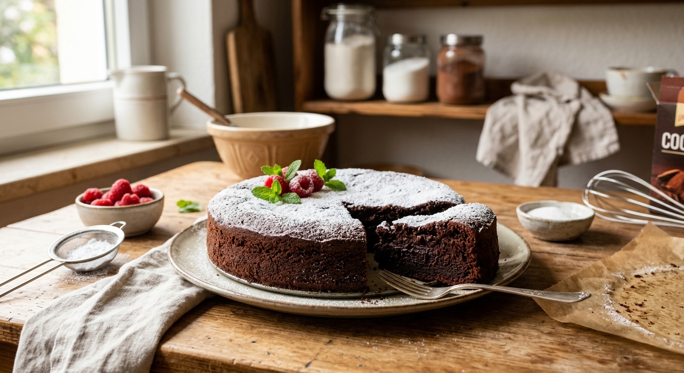 einfacher schokoladenkuchen rezept